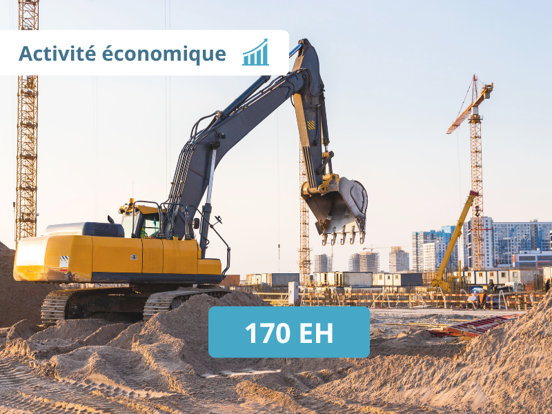 Assainissement pour un site industriel Image libre de droit