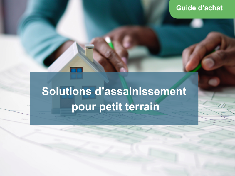 Solutions assainissement pour petit terrain : image libre de droit