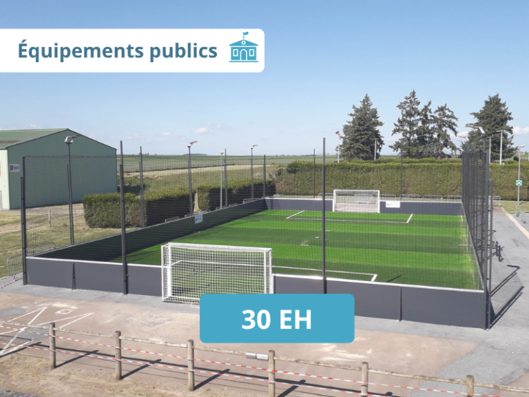 Assainissement semi-collectif pour le stade de foot YMONVILLE (28)