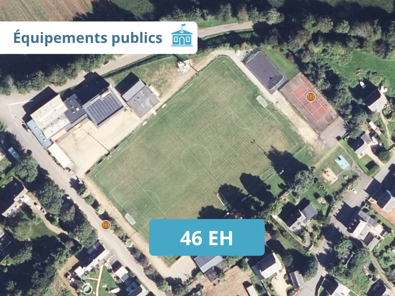 Salle polyvalente & vestiaire de sport 46 EH LANGOLEN (29)
